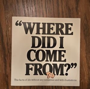 Where Did I Come From? Book